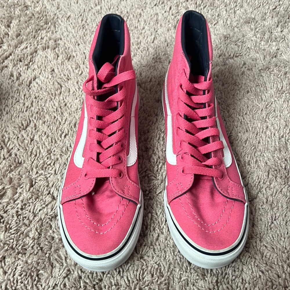 Pink High Top Vans
